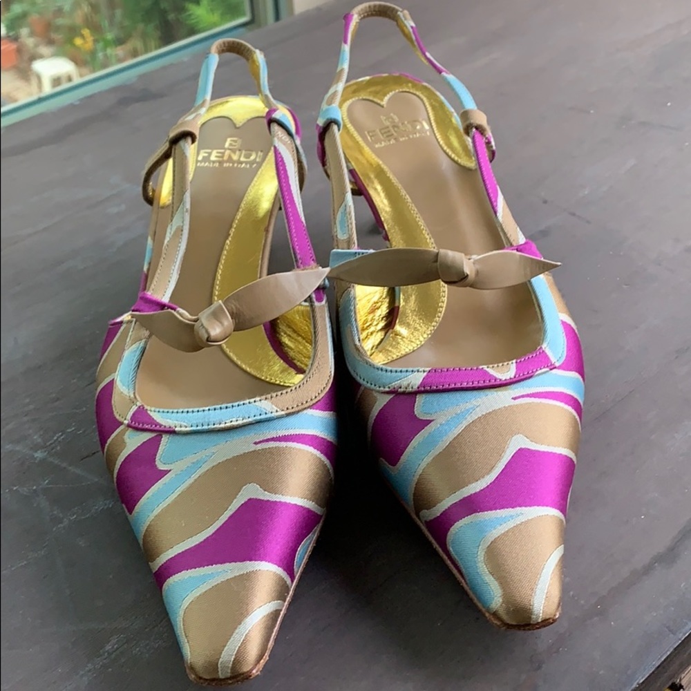 Fendi Sling Back Shoes